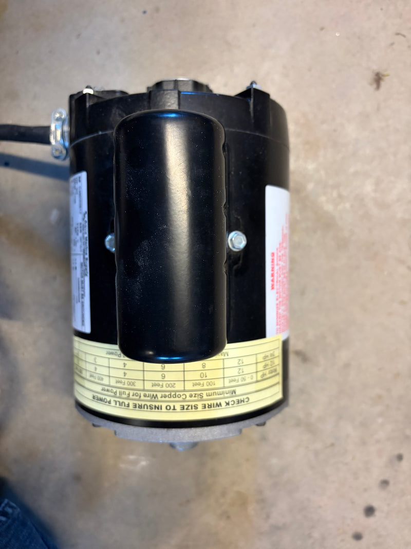 3/4hp C face motor