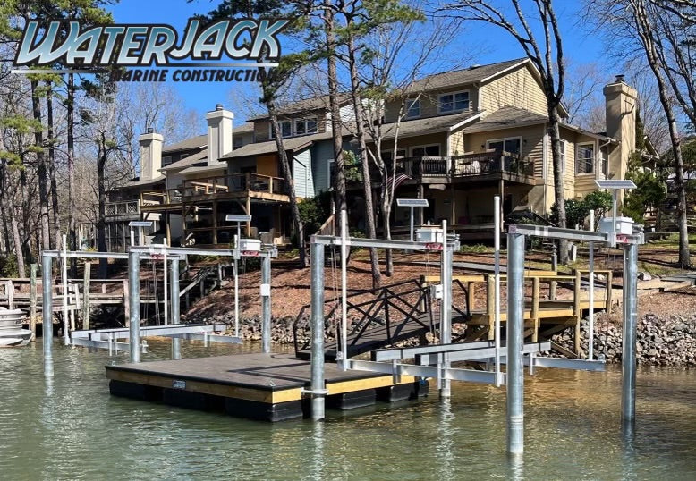 Solar Boat Lifts Lake Wylie