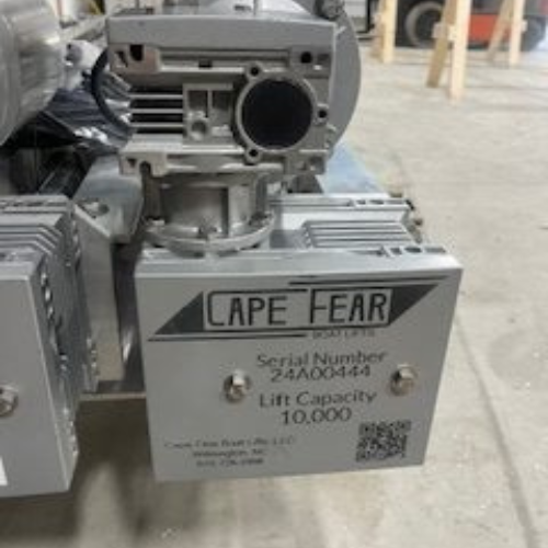 Cape Fear Boat Lifts gear box